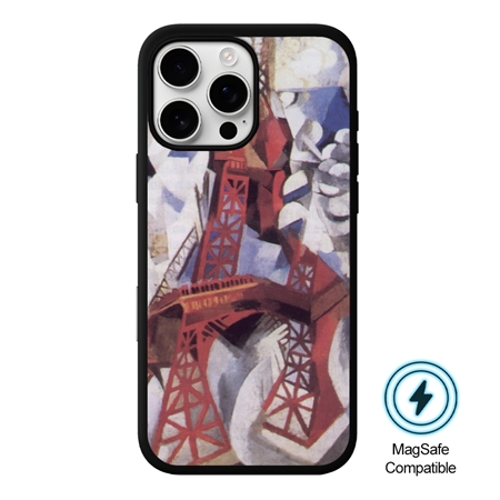 Famous Art Case for iPhone 16 Pro (Delaunay - The Red Tower) 
