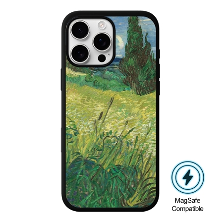 Famous Art Case for iPhone 16 Pro (Van Gogh - Green Field) 
