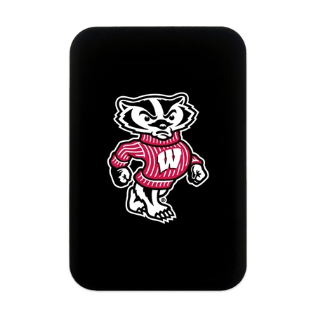 Wisconsin Badgers Magnetic Battery Pack Charger (Black)
