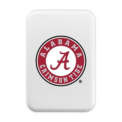 
Alabama Crimson Tide Magnetic Battery Pack Charger (White)