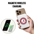 Alabama Crimson Tide Magnetic Battery Pack Charger (White)
