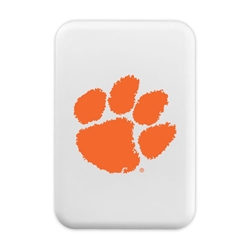 
Clemson Tigers Magnetic Battery Pack Charger (White)
