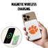 Clemson Tigers Magnetic Battery Pack Charger (White)
