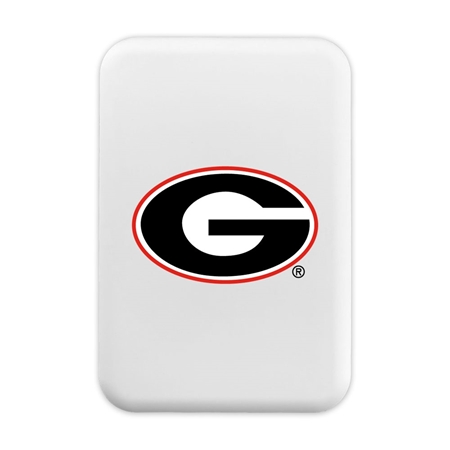 Georgia Bulldogs Magnetic Battery Pack Charger (White)
