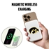 Iowa Hawkeyes Magnetic Battery Pack Charger (White)
