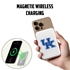 Kentucky Wildcats Magnetic Battery Pack Charger (White)

