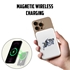 Navy Midshipmen Magnetic Battery Pack Charger (White)

