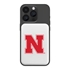 Nebraska Cornhuskers Magnetic Battery Pack Charger (White)

