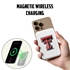 Texas Tech Red Raiders Magnetic Battery Pack Charger (White)
