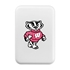 Wisconsin Badgers Magnetic Battery Pack Charger (White)
