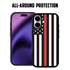 Guard Dog American Flag-Thin Red Line-Honor MagSafe Case for iPhone 16
