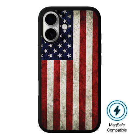 Guard Dog American Flag-Old Glory MagSafe Case for iPhone 16
