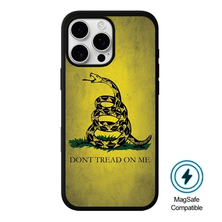 Guard Dog American Flag-Gadsden MagSafe Case for iPhone 16 Pro
