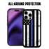 Guard Dog American Flag-Thin Blue Line-Hero MagSafe Case for iPhone 16 Pro
