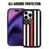 Guard Dog American Flag-Thin Red Line-Honor MagSafe Case for iPhone 16 Pro
