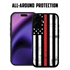 Guard Dog American Flag-Thin Red Line-Hero MagSafe Case for iPhone 16 Plus
