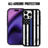 Guard Dog American Flag-Thin Blue Line-Hero MagSafe Case for iPhone 16 Pro Max
