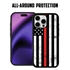 Guard Dog American Flag-Thin Red Line-Hero MagSafe Case for iPhone 16 Pro Max
