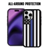 Guard Dog American Flag-Thin Blue Line-Honor MagSafe Case for iPhone 16 Pro Max
