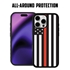 Guard Dog American Flag-Thin Red Line-Honor MagSafe Case for iPhone 16 Pro Max
