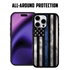 Guard Dog American Flag-Thin Blue Line-Legend MagSafe Case for iPhone 16 Pro Max
