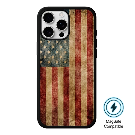 Guard Dog American Flag-Perseverance MagSafe Case for iPhone 16 Pro Max
