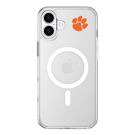 InvisiCase MagSafe Clemson Tigers Mini Logo Case for iPhone 16
