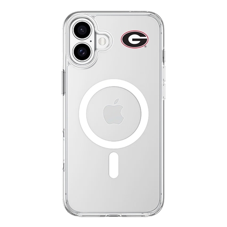 InvisiCase MagSafe Georgia Bulldogs Mini Logo Case for iPhone 16
