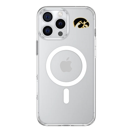 InvisiCase MagSafe Iowa Hawkeyes Mini Logo Case for iPhone 16 Pro Max
