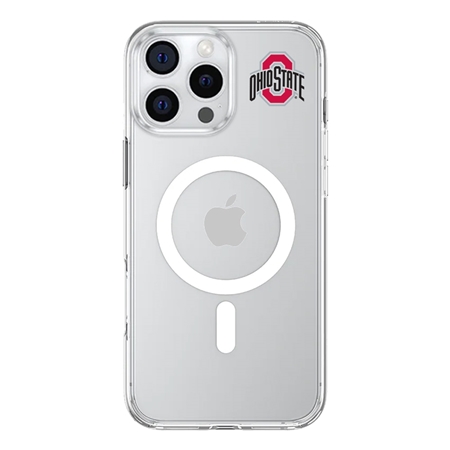 InvisiCase MagSafe Ohio State Buckeyes Mini Logo Case for iPhone 16 Pro Max
