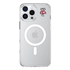Picture for category Wisconsin Badgers InvisiCase Mini Logo iPhone Cases