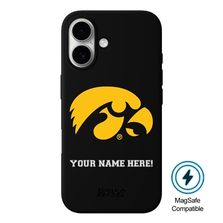 Guard Dog MagSafe Iowa Hawkeyes Personalized Case for iPhone 16 
