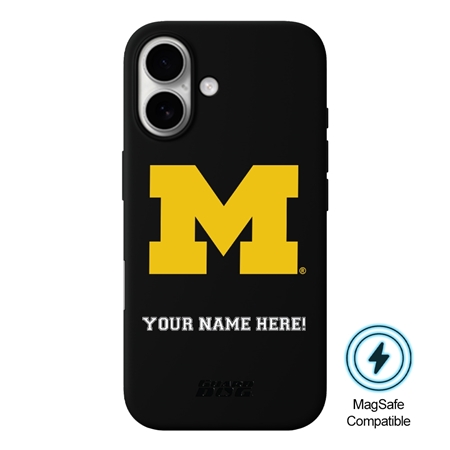 Guard Dog MagSafe Michigan Wolverines Personalized Case for iPhone 16 
