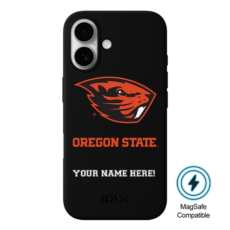 Guard Dog MagSafe Oregon State Beavers Personalized Case for iPhone 16 
