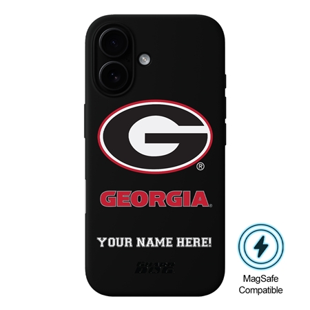 Guard Dog MagSafe Georgia Bulldogs Personalized Case for iPhone 16 Plus 

