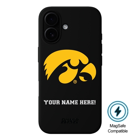 Guard Dog MagSafe Iowa Hawkeyes Personalized Case for iPhone 16 Plus 
