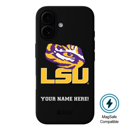 Guard Dog MagSafe LSU Tigers Personalized Case for iPhone 16 Plus 
