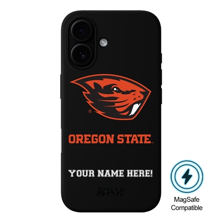 Guard Dog MagSafe Oregon State Beavers Personalized Case for iPhone 16 Plus 
