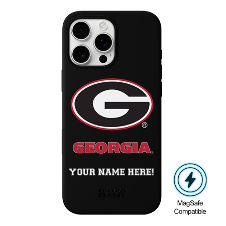 Guard Dog MagSafe Georgia Bulldogs Personalized Case for iPhone 16 Pro 
