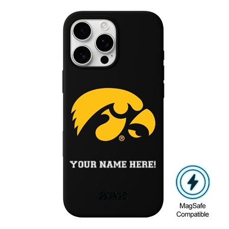 Guard Dog MagSafe Iowa Hawkeyes Personalized Case for iPhone 16 Pro 

