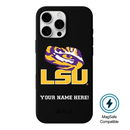 Guard Dog MagSafe LSU Tigers Personalized Case for iPhone 16 Pro 
