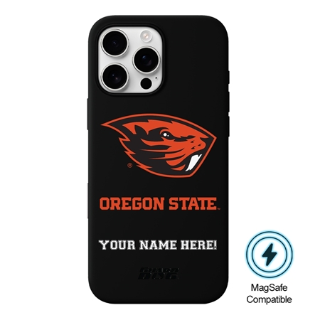 Guard Dog MagSafe Oregon State Beavers Personalized Case for iPhone 16 Pro 

