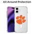 InvisiCase MagSafe Clemson Tigers Logo Case for iPhone 16

