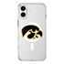 InvisiCase MagSafe Iowa Hawkeyes Logo Case for iPhone 16
