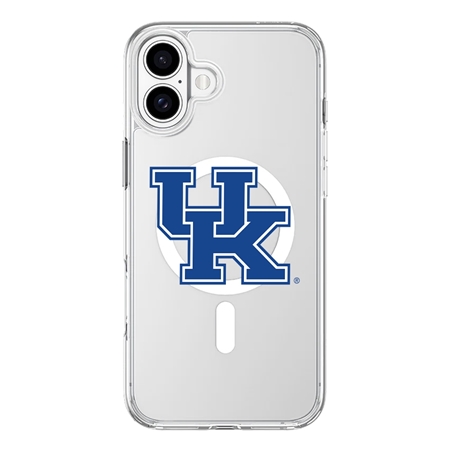 InvisiCase MagSafe Kentucky Wildcats Logo Case for iPhone 16

