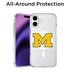 InvisiCase MagSafe Michigan Wolverines Logo Case for iPhone 16
