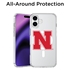 InvisiCase MagSafe Nebraska Cornhuskers Logo Case for iPhone 16
