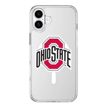 InvisiCase MagSafe Ohio State Buckeyes Logo Case for iPhone 16
