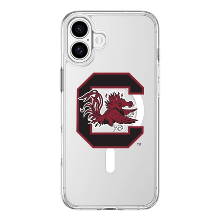 InvisiCase MagSafe South Carolina Gamecocks Logo Case for iPhone 16
