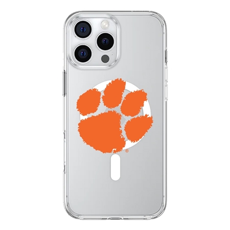 InvisiCase MagSafe Clemson Tigers Logo Case for iPhone 16 Pro Max

